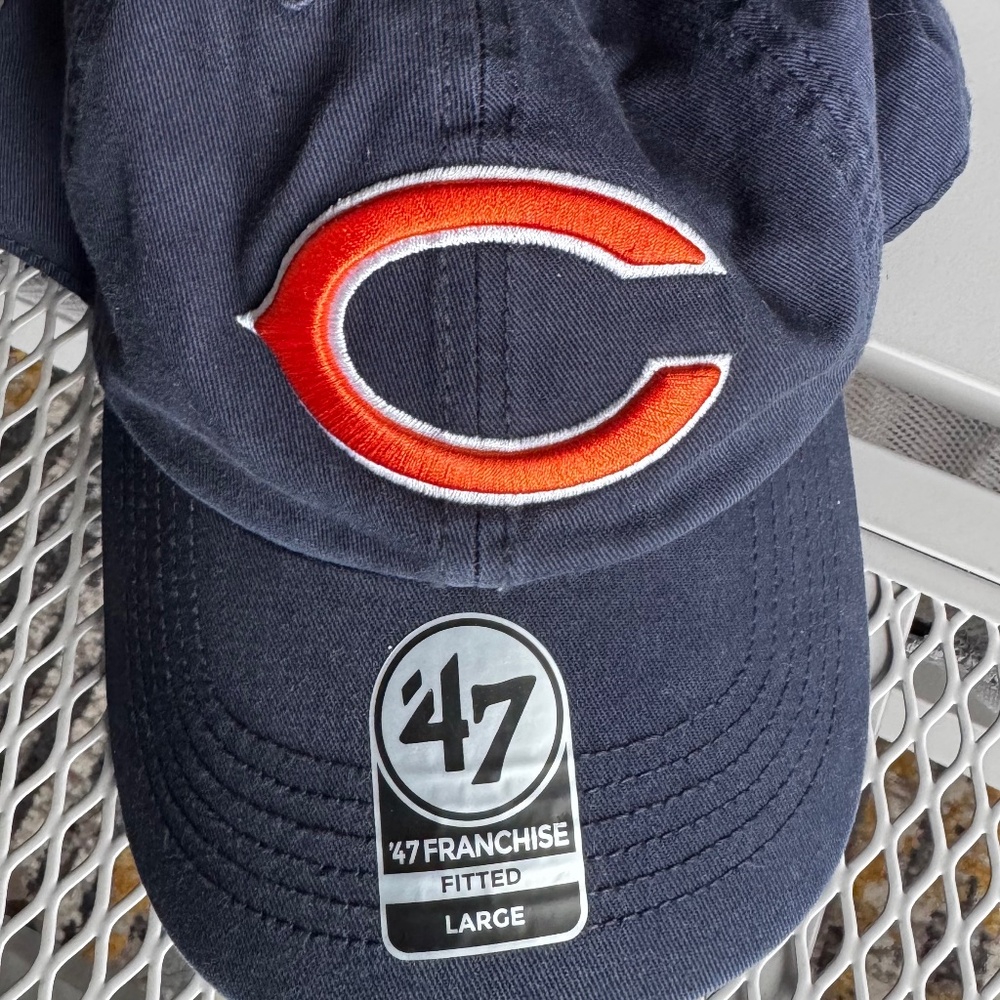 Chicago Bears fitted ball cap